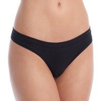 Janira Flexie Adapt Cotton Thong 1032461 for Women Black