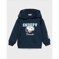 Mango Younger Boys Snoopy Co-Ord Hoody - Navy
