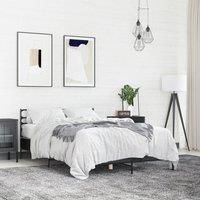 Berkfield Home Bed Frame without Mattress Black 140x200 cm
