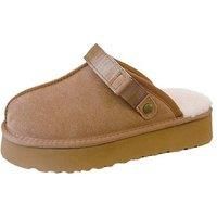 Ugg Inspired Cowhide Velvet Clogs - 8 Sizes & 3 Colours