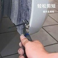 Multi functional zip ties, snap fasteners, through screws for fixing engine baseboard, fender lining, mudguard, car screws