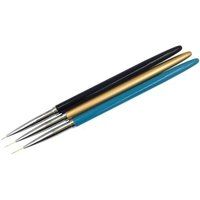 SPETLEK Nail Art Brush Line Drawing Pen Painting Liner Thin Paint Brushes 3pc