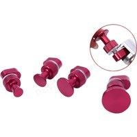 Car dent repair tool, aluminum alloy gasket, adhesive sheet, thickened pull sheet, dent repair parts