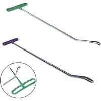 Car dent repair tool snake hook crowbar top hook markless pit bump top rod lever paint-free suction pit