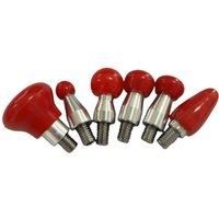 Car dent repair tool dent repair rubber hook head hammer M8 seamless repair leveling replacement head