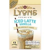 Lyons Iced Latte Vanilla 180g (12x15g)