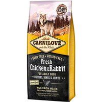 Carnilove Adult Dog Food 1.5KG - Fresh Chicken & Rabbit