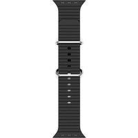 EPICO Ocean Apple Watch 38 - 41 mm Silicone Strap - Black, Black
