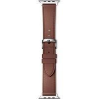 EPICO Apple Watch 42 - 49 mm Leather Strap - Brown, Brown