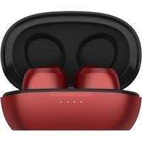 AUSOUNDS AUStream Hybrid Wireless Bluetooth NoiseCancelling Earphones  Red