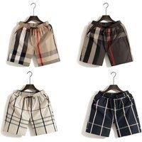 Burberry Inspired Men'S Ice Silk Plaid Shorts - Quick-Dry & Breathable