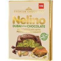 Nelino Dubai Style Chocolate Milk Chocolate with Pistachio and Kadayif 62g