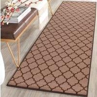 Heavy Duty Machine Washable Hallway Kitchen Non Slip Door Mat Beige Brown