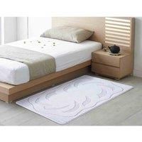 Heavy Duty Machine Washable Hallway Kitchen Non Slip Door Mat Silver