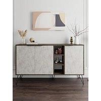 Decortie Clara Sideboard - Dark Brown/Mocha