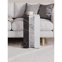 Decortie Muju C Side Table - White/Grey/Black