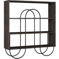 FWStyle Norfolk Console Sideboard Display Unit Dark Coffee, Brown