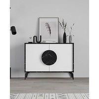 Decortie Gora Sideboard - Black/White