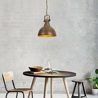 Opviq Saglam 3710 hanging light 1-bulb 31cm gold