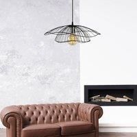 Opviq Tel 6500 pendant light 50 cm black