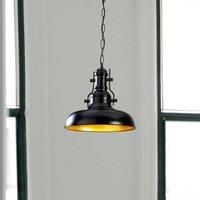 Opviq Berceste 200-S pendant light 32 cm black/gold