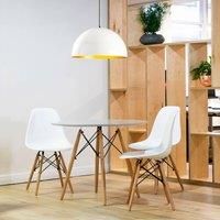 Opviq Berceste 234-S pendant light 50 cm white/gold