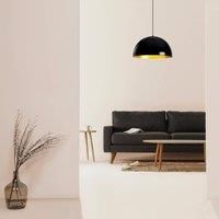 Opviq Berceste 235-S pendant light 50 cm black/gold