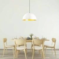 Opviq Berceste 236-S pendant light 60 cm white/gold
