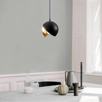 Opviq Berceste 252-S pendant light 20 cm black/gold