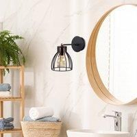 Opviq Kemah N-1238 wall light 1-bulb black/bronze