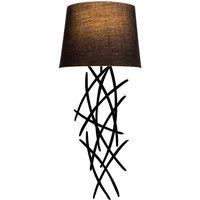 Opviq Asaf 6984 wall light, fabric, black