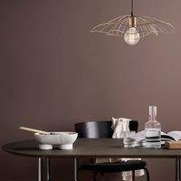 Opviq Tel 6503 pendant light 50 cm black antique