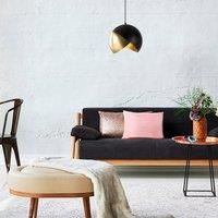 Opviq Pacman 2633 pendant light 30 cm black/gold