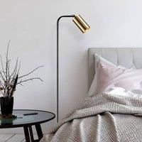 Opviq Emek 4081 floor lamp, black, antique-gold-coloured
