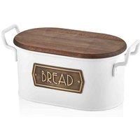 The Mia White Bread Bin