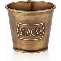 The Mia Gold Snack Bowl