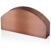 The Mia Copper Napkin Holder - 8 cm (H) x 16 cm (W) x 2 cm (D)