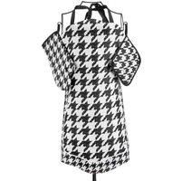 Houndstooth Apron, Oven Glove And Pot Holder Set