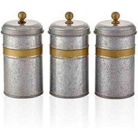 Galvin Collection Coffee, Tea, And Sugar Canister Set - 22 cm (H)