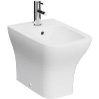 Kerala Sqaure Back To Wall Floorstanding Bidet - 400 x 365mm