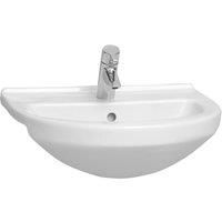 VitrA Chennai 1 Tap Hole Semi Recessed Basin - 550mm