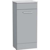 Holkham Light Grey Vanity Unit & Basin - 855 x 385mm