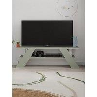 Decortie Farfalla Tv Stand - Ash Green
