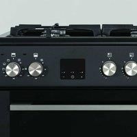 Creda C60DFDOA 60cm Freestanding Dual Fuel Double Oven Cooker - Anthracite