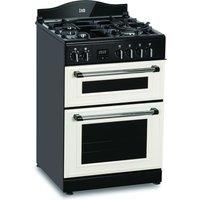 Creda C60DFMRCRM 60Cm Cream Freestanding Mini Dual Fuel Range Cooker