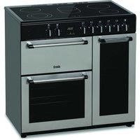 Creda C90RCCCS 90cm Contemporary Electric Range Cooker Silver