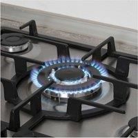 Creda C70GFCWX 70cm Stainless Steel Gas Hob with Wok Burner