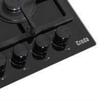 Creda C60GFCWG 60cm 4 Zone Gas Hob - Black
