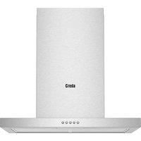 Creda C60THX 60cm T-Shaped Hood - Stainless Steel