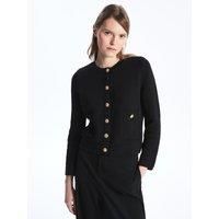 Elegant Button-Up Knitted Cardigan & Jumper